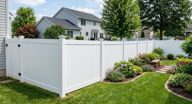 PVC Fence Installation in South Houston, TX