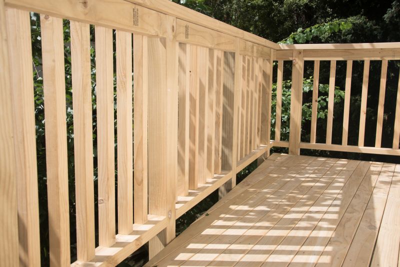 Close-up of Deck Railing